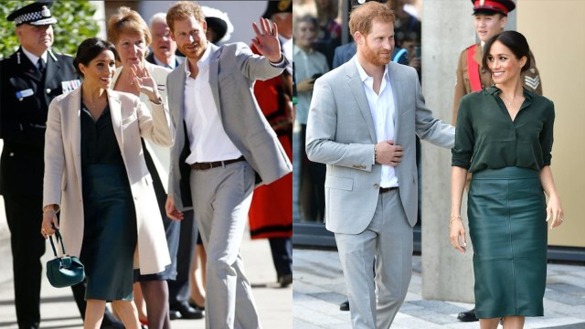 Tampilan Meghan Markle saat Berkunjung ke Sussex Inggris (Foto: Instagram @hrhtheduchessmeghan)