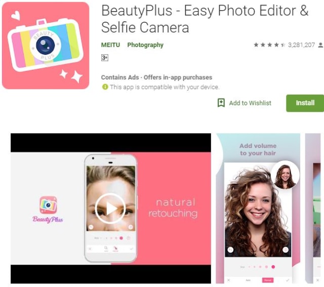 BeautyPlus (Foto: Google Play Store)