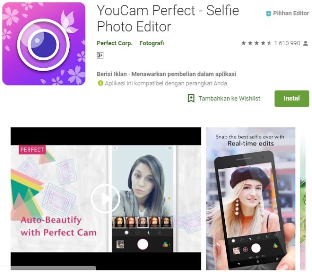 YouCam Perfect (Foto: Google Play Store)