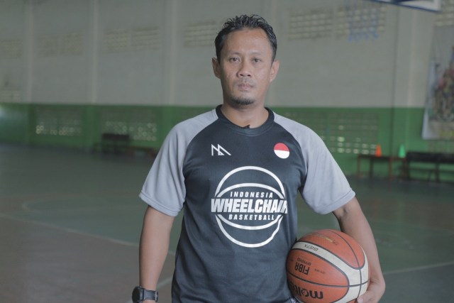 Fajar Brilianto, Pelatih Timnas Basket Kursi Roda Indonesia Para Asian Games 2018 (Foto: Istimewa)