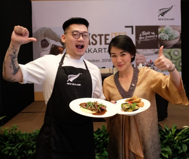 William Gozali dan Diana Permana-Taste NZ (Foto: dok.istimewa)