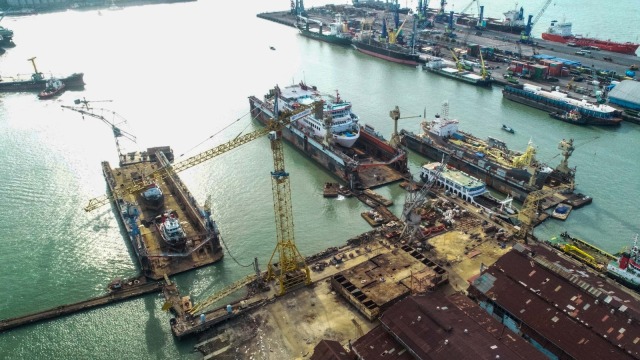 Pengembangan Tanjung Perak, Pelindo III akan Relokasi DPS, Jumat (5/10/20180. (Foto: Dok. Humas Pelindo III )