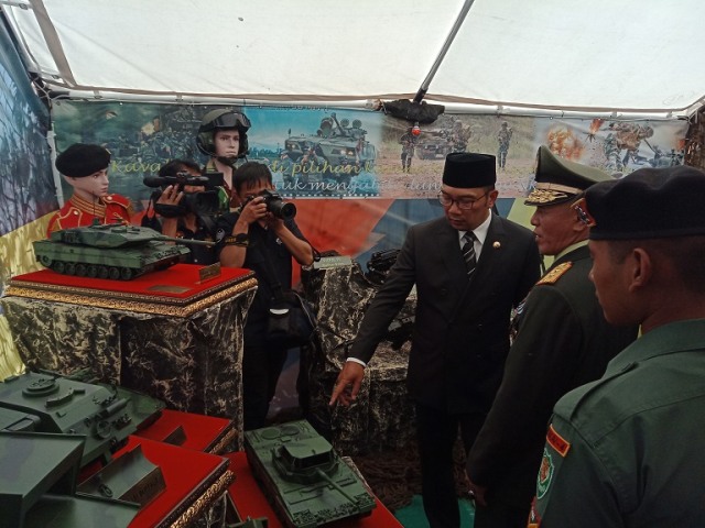 HUT Ke-73 TNI di Bandung Diwarnai Pameran Alutsista Selama 3 Hari
