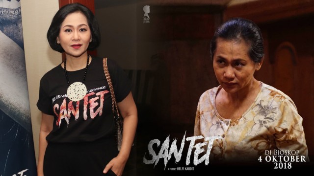 Ayu Dyah Pasha, pemain film Santet. (Foto: Munady Widjaja)
