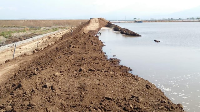 Tanggul Lapindo Amblas, Warga Was-Was. (Foto: Phaksy Sukowati/kumparan)