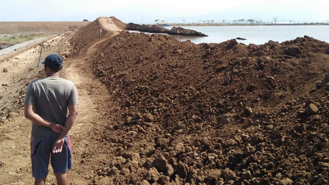 Tanggul Lapindo Amblas, Warga Was-Was. (Foto: Phaksy Sukowati/kumparan)
