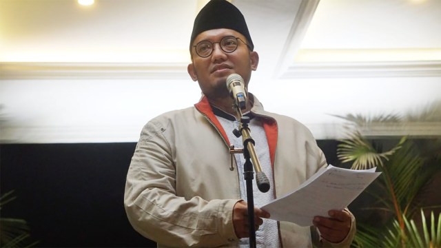 Dahnil Anzar di Kertanegara, Jakarta Selatan. (Foto: Irfan Adi Saputra/kumparan)