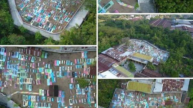 Cerita Unik : Kuburan Warna Warni yang Tak Lagi Bersuasana Seram (1)