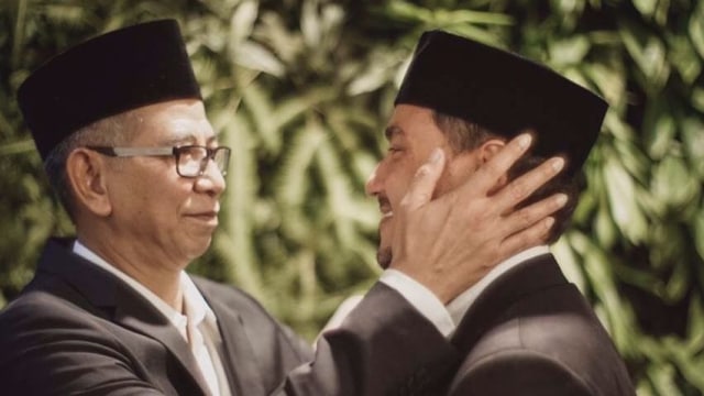 Hamish Daud dan ayah Raisa. (Foto: Instagram/@hamishdw)
