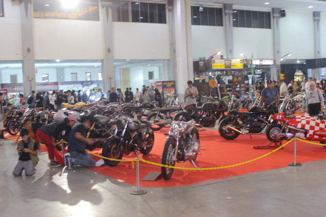 Kustomfest 2018 Hadirkan Bergam Motor Modifikasi (Foto: Alfons Yoshio/kumparan)