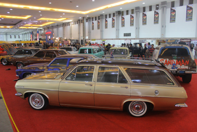 Kustomfest 2018 Hadirkan Bergam Mobil Modifikasi (Foto: Alfons Yoshio/kumparan)
