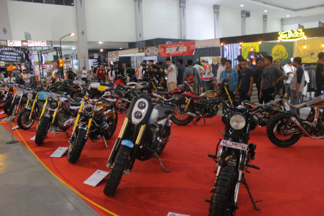 Kustomfest 2018 Hadirkan Bergam Motor Modifikasi (Foto: Alfons Yoshio/kumparan)