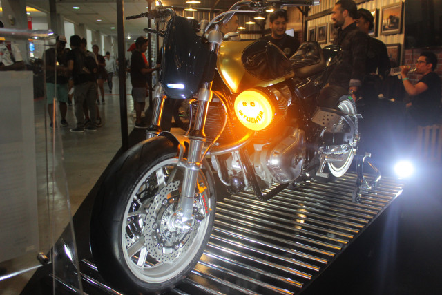 T-XX Interceptor, Modifikasi Royal Enfield Interceptor INT 650 daro Thrive Motorcycle (Foto: Alfons Yoshio/kumparan)