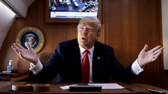 Presiden AS Donald Trump. (Foto: REUTERS / Yuri Gripas)