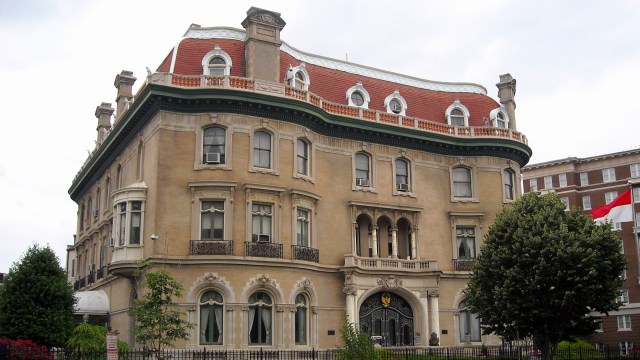Gedung Kedutaan Besar Republik Indonesia di Washington DC (Foto: wikipedia.org)