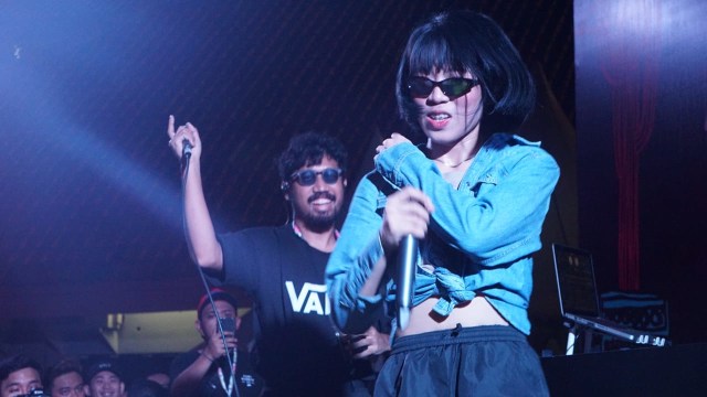 Penampilan Ramengvrl di Synchronize Fest 2018 (Foto: Iqbl Firdaus/kumparan)