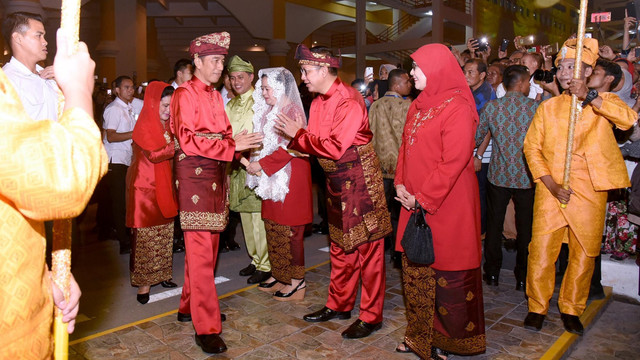 Jokowi di Acara MTQ Nasional di Medan, Sumatera Utara (Foto: Dok. Humas Pemprov Sumut)