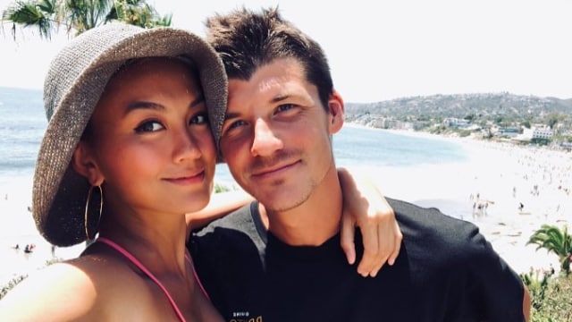 Agnez Mo dan pacar bulenya. (Foto: Instagram/@crazybonz)