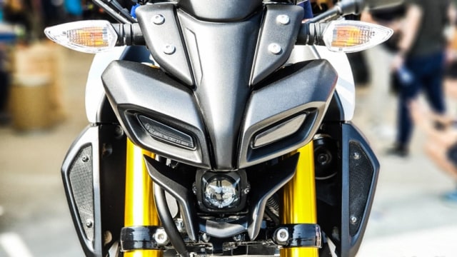 Tampak depan Yamaha MT-15 (Foto: dok. Greatbiker)