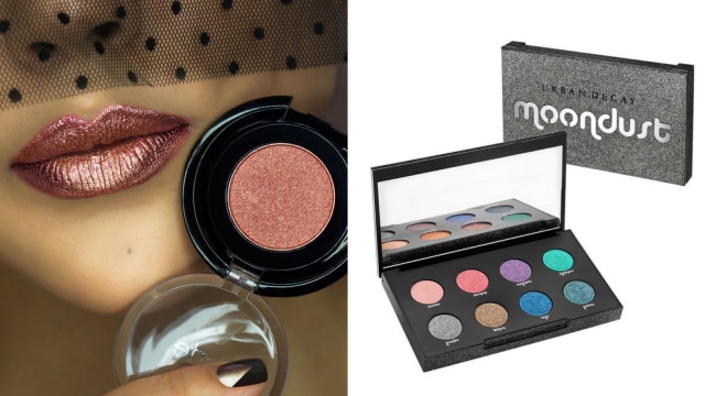 Tarte Tarteist Metallic Shadow dan Urban Decay Moondust Palette. (Foto: Dok. Urban Decay dan Tarte )