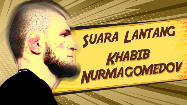 Suara Lantang Khabib Nurmagomedov (Foto: Basith Subastian/kumparan)
