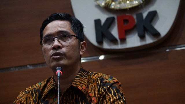 Juru bicara KPK Febri Diansyah. Foto: Fanny Kusumawardhani/kumparan