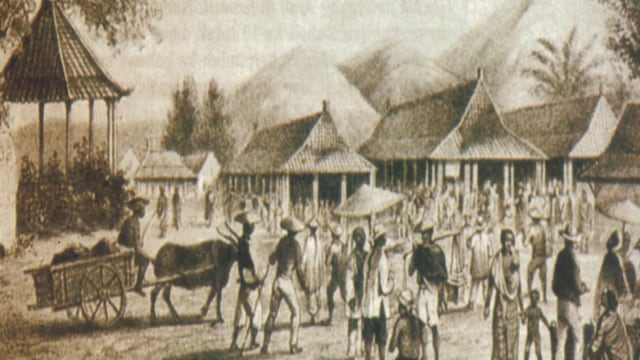 Pos peristirahatan Cimanggis, kini disebut Pasar PAL. (Foto: Dok.Depok Heritage Community)