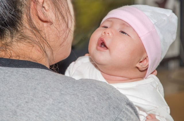 Ilustrasi gigi bayi yang baru lahir (Foto: Shutter Stock)