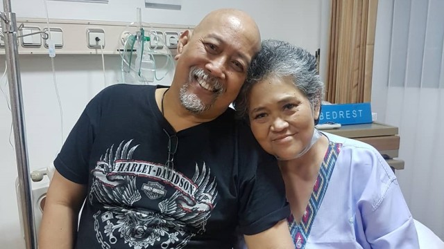 Indro Warkop dan Nita Octobijanthy. (Foto: Instagram/@indrowarkop_asli)
