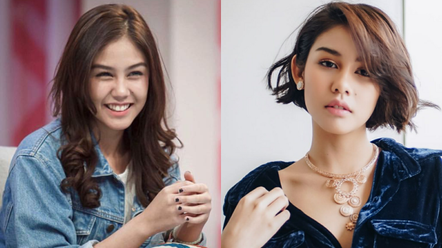 Before-after Vanesha Prescilla, sebelum dan sesudah rambut pendek. (Foto: Instagram @vaneshaass)