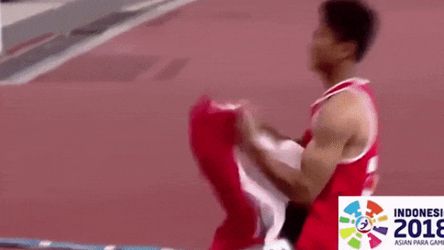 Sujud Syukur Kemenangan Sapto Yogo Purnomo (Foto: YouTube/Machi_Agassy)
