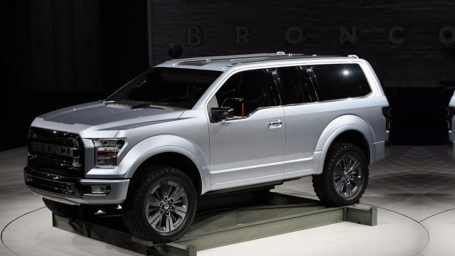 Mobil konsep Ford Bronco (Foto: dok. Motor1)