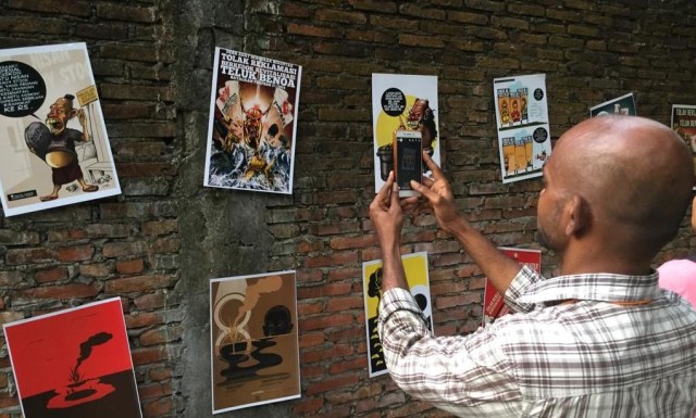 Kartunis Bali Gelar Pameran  Kritisi IMF -World Bank