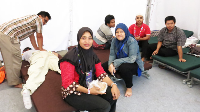 Ike Meliasari, Terapis Tunanetra di Asian Para Games 2018 (Foto: Gina Yustika Dimara/kumparan)