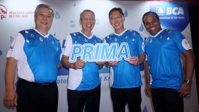 BCA dan AIA Financial meresmian peluncuran produk Proteksi Penyakit kritis Maksima (PRIMA) di Jakarta, Kamis (11/10/2018). (Foto:  Fanny Kusumawardhani/kumparan)