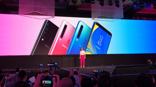 Launching Samsung Galaxy A9 (2018). (Foto: Bianda Ludwianto/kumparan)
