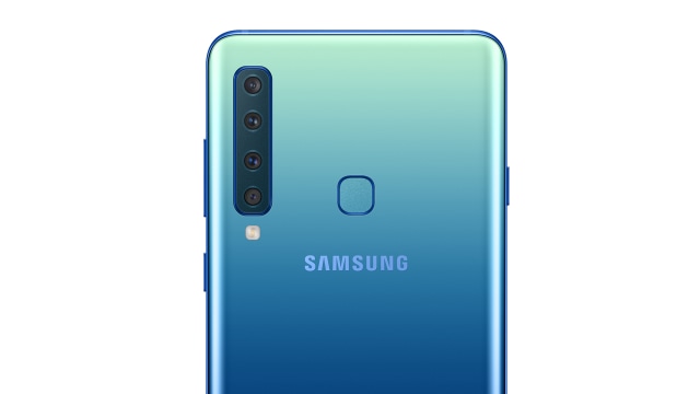 4 kamera belakang Samsung Galaxy A9 (2018). (Foto: Samsung)