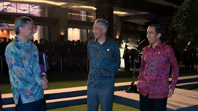 Jokowi di ASEAN Leader's Gathering, Nusa Dua, Bali (Foto: dok. Biro Pers Setpres)