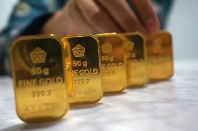 Harga Emas Hari Ini : Harga Jual Emas  PT Aneka Tambang Tbk Capai Rp 676 Ribu per Gram