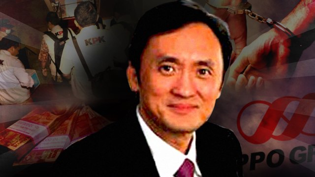 Eddy Sindoro ditangkap KPK. (Foto: Basith Subastian/kumparan)