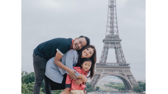 Sarwendah, Ruben Onsu, dan Thalia Putri Onsu (Foto: Instagram @sarwendah29)