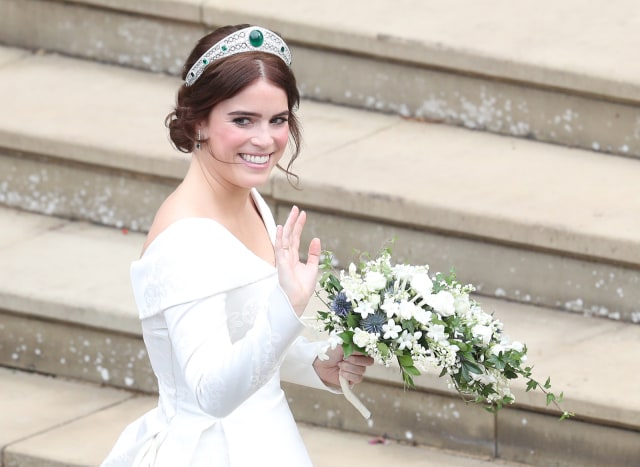 Royal Wedding Putri Eugenie dan Jack Brooksbank Foto: Andrew Matthews/Pool via REUTERS