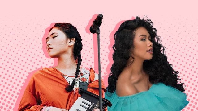 Yura Yunita dan Isyana Sarasvati. (Foto: Instagram/@yurayunita dan @isyanasarasvati. Grafis/Nunki Pangaribuan/kumparan)