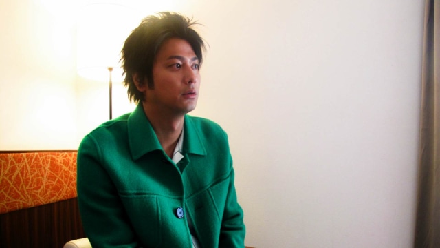 Aktor Jepang, Hayami Mokomichi. (Foto: Anissa Maulida/kumparan)