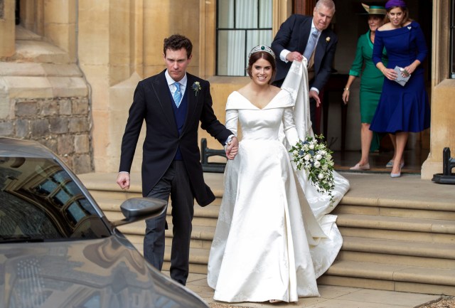 Royal Wedding Putri Eugenie dan Jack Brooksbank Foto: Dok.  Steve Parsons/Pool via REUTERS
