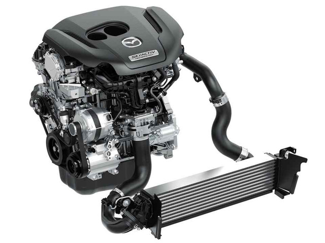 Mesin baru Skyactiv-G 2,5 turbo (Foto: dok. Mazda)