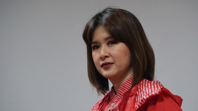 Ketua Umum Partai Solidaritas Indonesia (PSI) Grace Natalie di Kantor PGI, Jakarta, Senin (15/10/2018). (Foto: Fanny Kusumawardhani/kumparan)