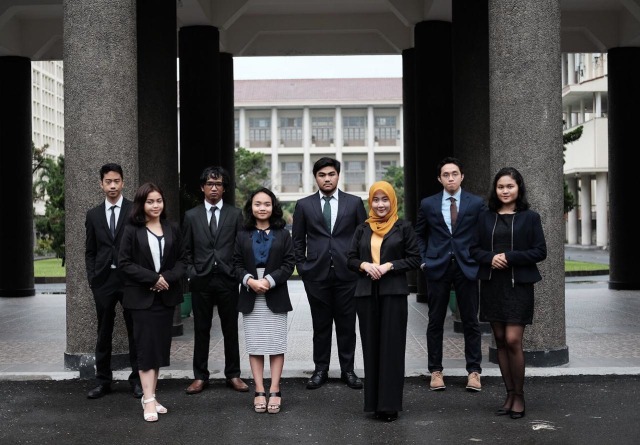 Delegasi UGM untuk EuroMUN 2018 di Maastricht, Belanda. (Foto: Istimewa)
