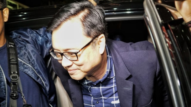 Direktur operasional Lippo Group, Billy Sindoro tiba di KPK. (Foto: Irfan Adi Saputra/kumparan)