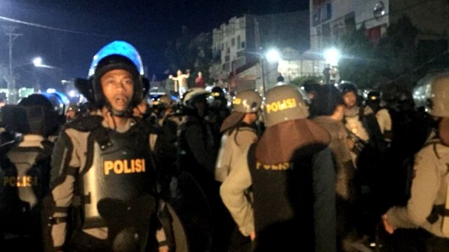 Pengamanan Habib Bahar bin Smith di Manado. (Foto: Dok. istimewa)